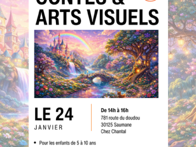 ✨ ATELIER ENFANTS – CONTES & ARTS VISUELS ✨
